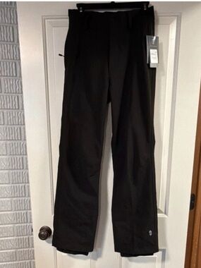 NWT Free Country Ascend Softshell Pants Mens Small Black Water Resistant